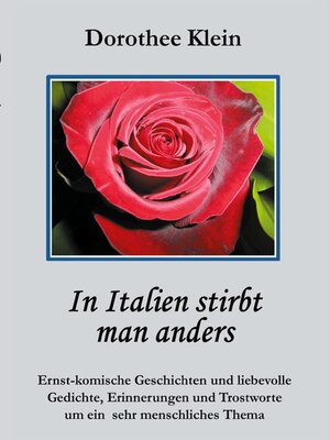 cover image of In Italien stirbt man anders